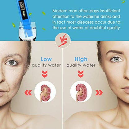 High Accuracy Digital PH Meter – Side View