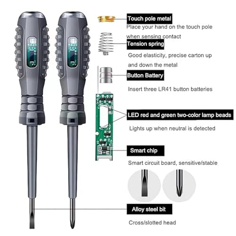 2-in-1 High Torque Strong Magnetic Flathead Phillips – Packaging