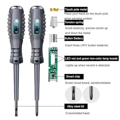 2-in-1 High Torque Strong Magnetic Flathead Phillips – Packaging
