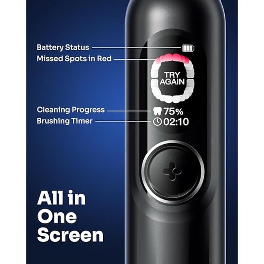 Toothbrush Sakyproral: SAKYPRORAL AI Electric Toothbrush – Close-up Detail