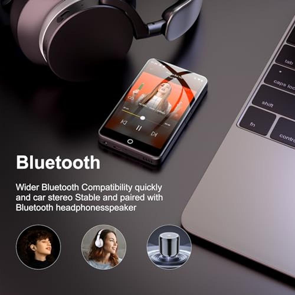 MP3 Player: 80GB High-End Device with Bluetooth – In Use