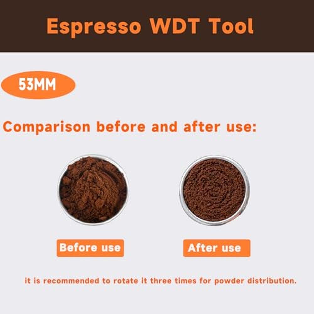 54mm WDT Tool: Bamynoir Espresso Stirrer Distribution Tool – Packaging