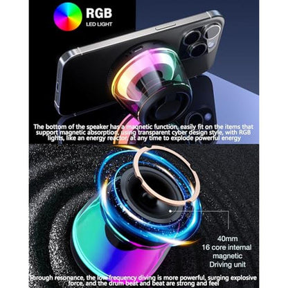 Speaker Phone: ORUNO Magnetic Bluetooth Speaker Wireless – In Use