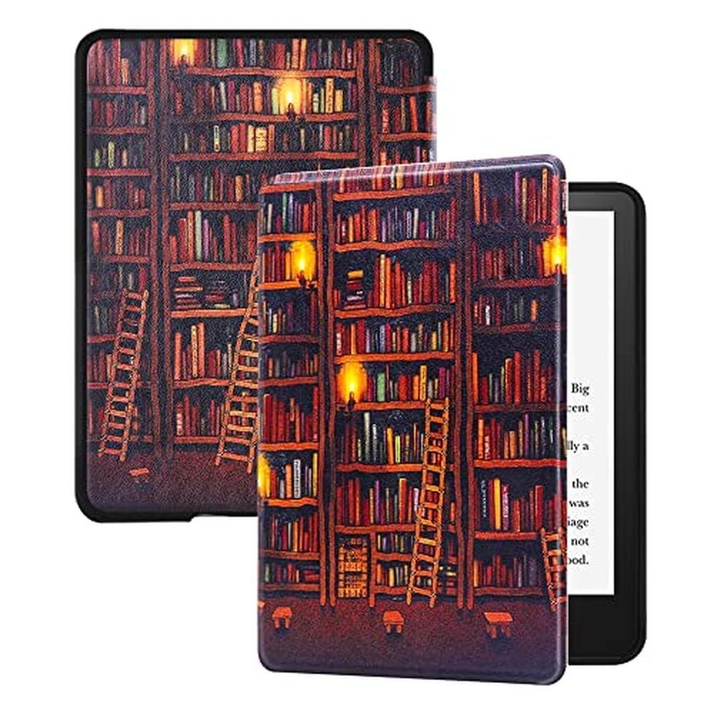 Kindle Qualnice Case: All-New Kindle Paperwhite 12th Gen 7 – Side View