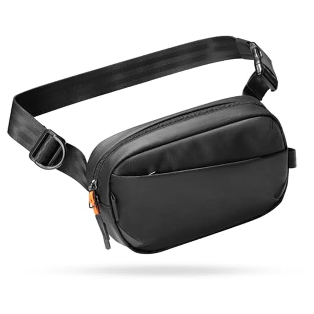 Bag Waist: Inateck Sling Bag X-Mini Durable Fanny Pack with – Front View