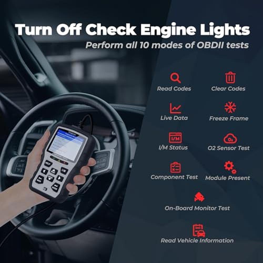 Visdector CR20 Pro Enhanced Universal OBD2 Scanner Car Code – Close-up Detail