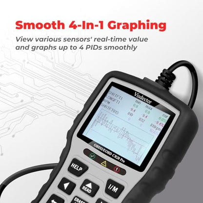 Visdector CR20 Pro Enhanced Universal OBD2 Scanner Car Code – Packaging