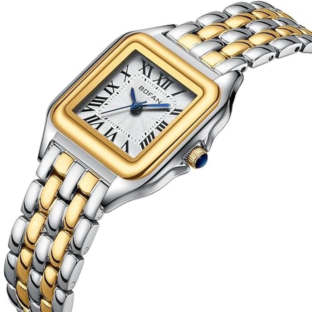 BOFAN Small Gold Watches for Women – Side View