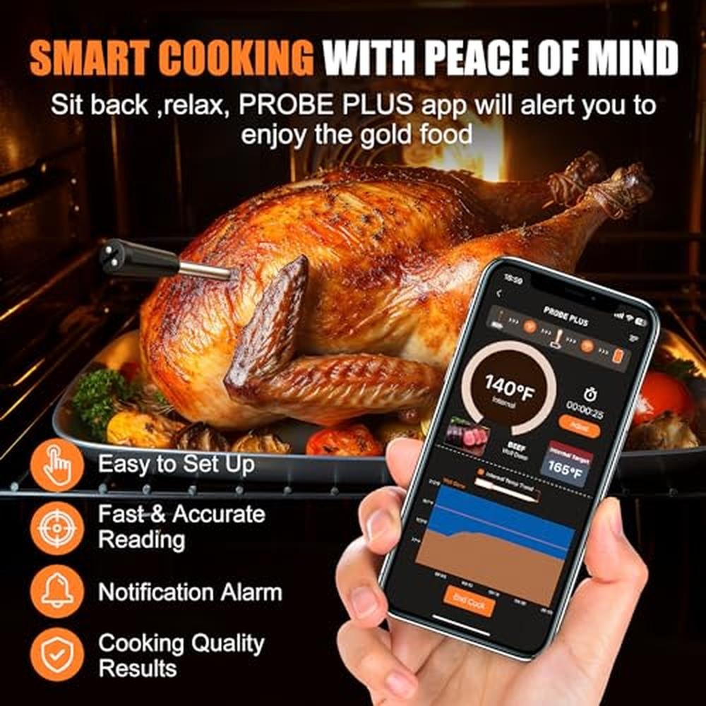 INSMART Wireless Smart Meat Thermometer – Packaging