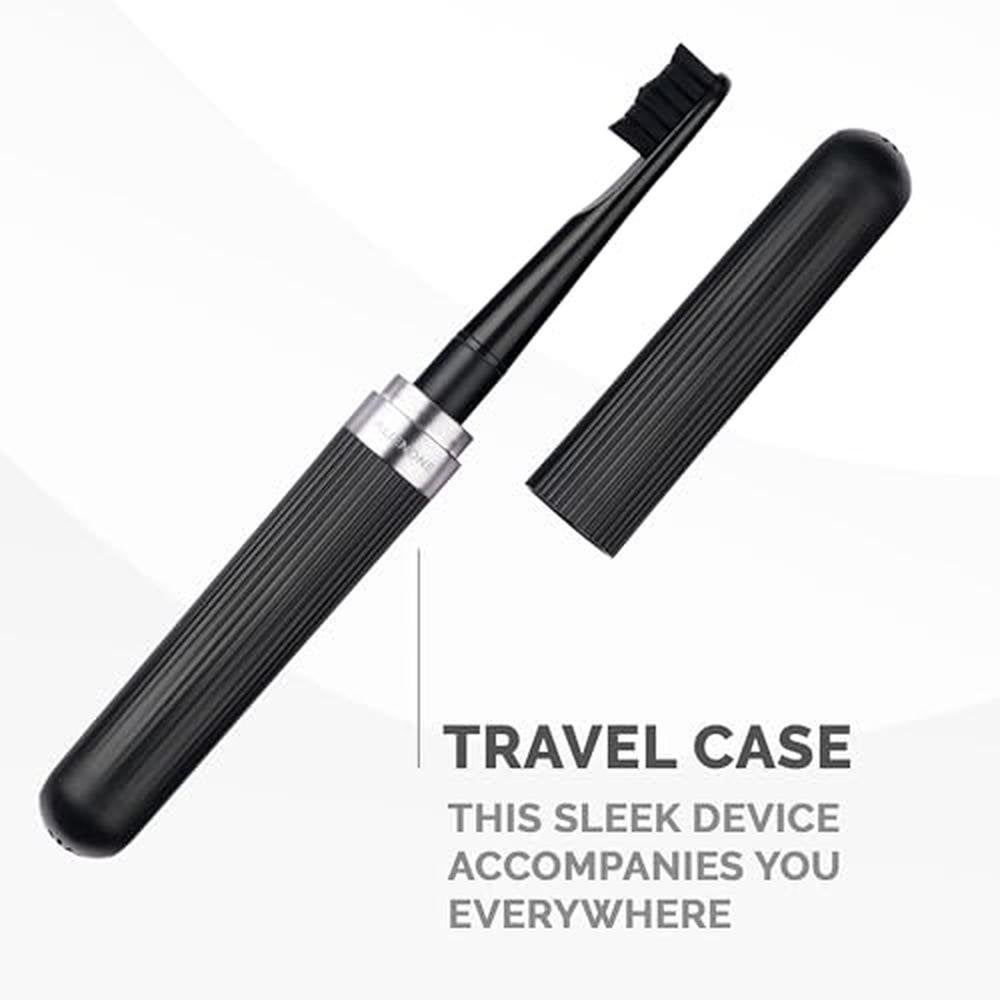 Premium Sonic Electric Toothbrush with Smart Pressure Sensor – Close-up Detail