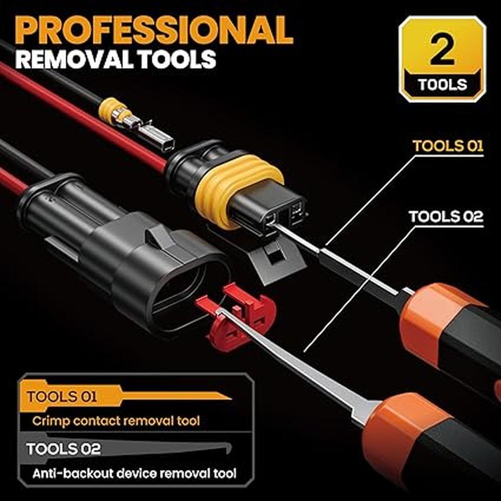 Connectors Crimping: SOMELINE Crimping Tool Kit – Side View