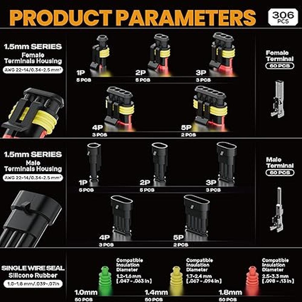 Connectors Crimping: SOMELINE Crimping Tool Kit – Packaging