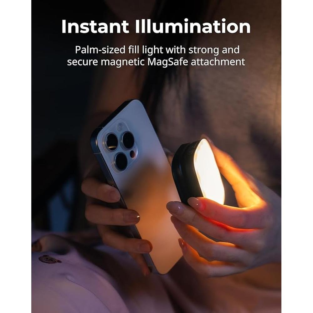 SmallRig Magnetic Selfie Light for iPhone – In Use