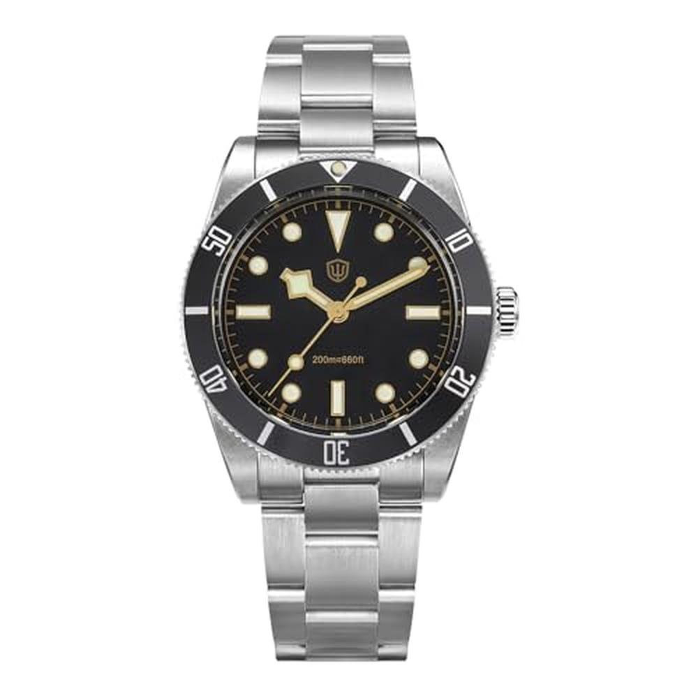 Watches: Watchdives WD7922 BB54 Mens Watch 37mm Sapphire – Front View