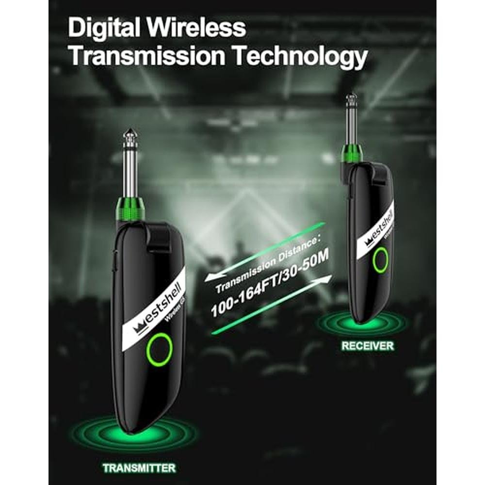 Guitar System: Westshell Wireless Digital Guitar – In Use