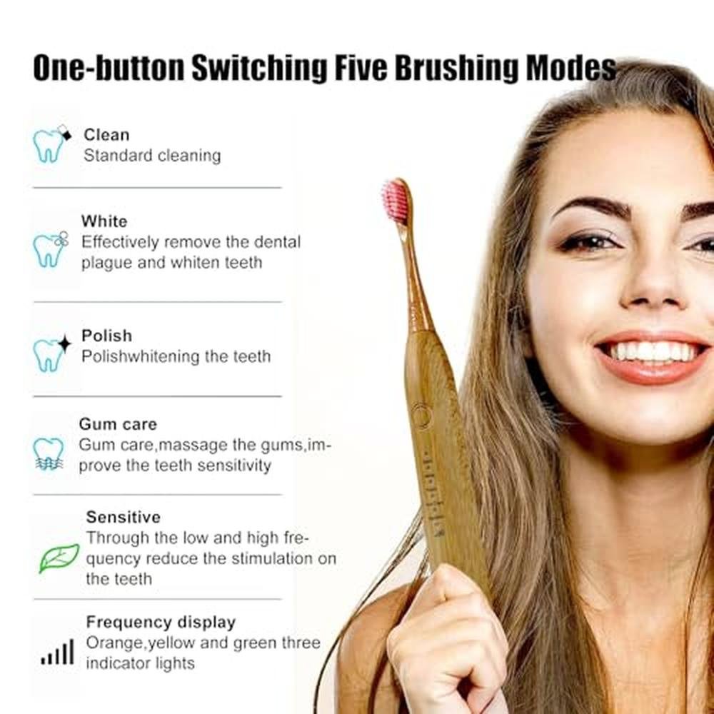 Electric Toothbrush: MgcSto Sonic Toothbrush – Side View