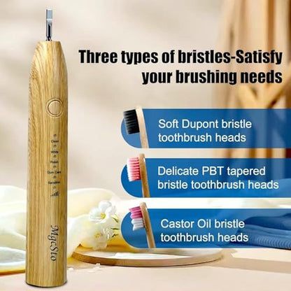 Electric Toothbrush: MgcSto Sonic Toothbrush – Close-up Detail