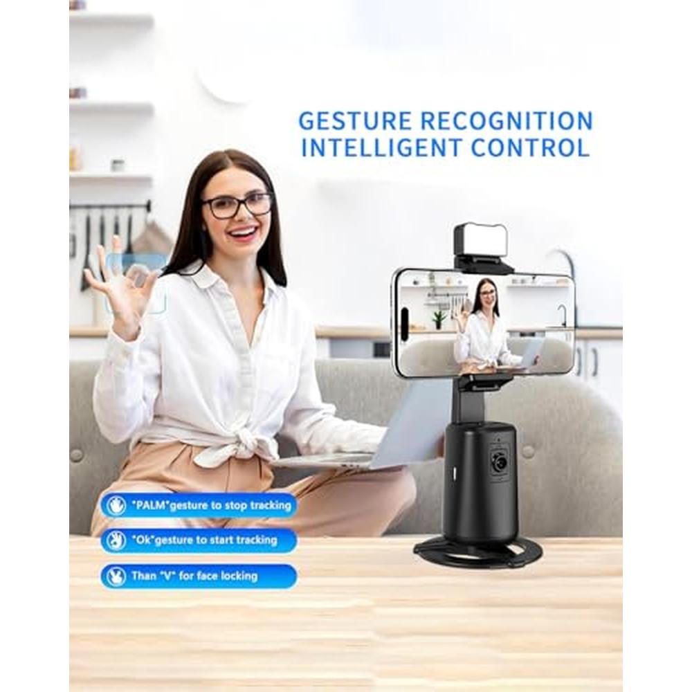 Tripod Live Streaming: LYSOATUR Auto Face Tracking Tripod – Packaging