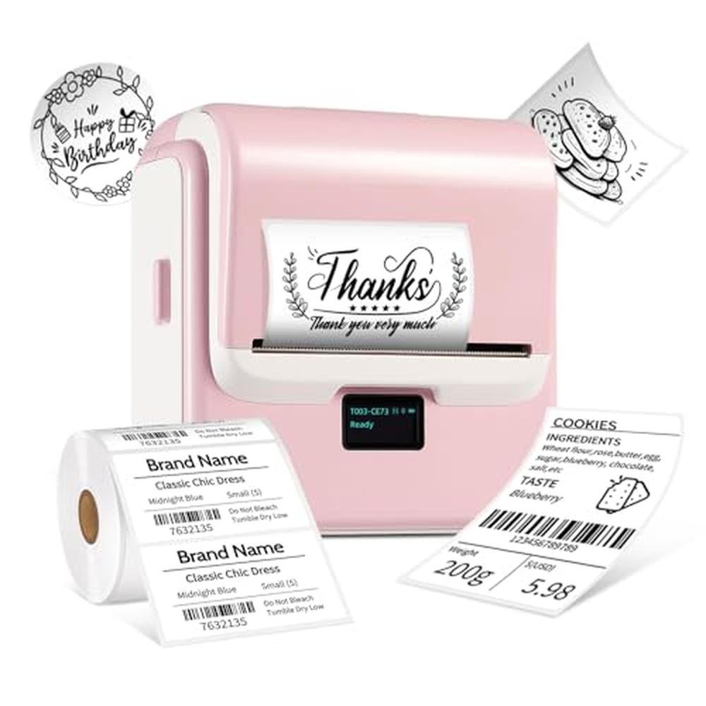 Label Maker: ORGSTA T003 Thermal Label Maker 2-Inch – Front View