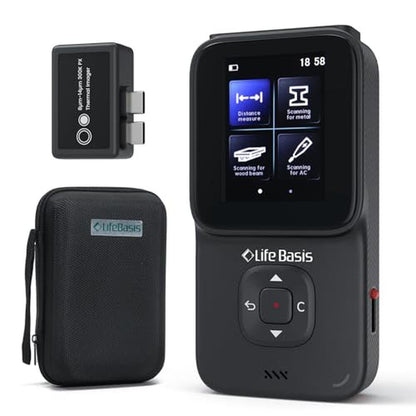 Stud Lifebasis: LifeBasis Stud Finder 5 in 1 Wall Scanner – Front View