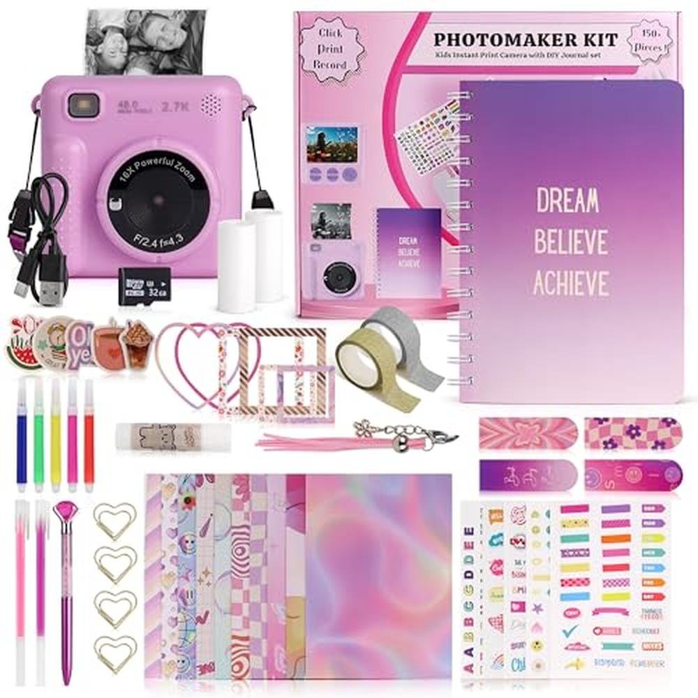 High-End Camera Journal Kit for Tweens – Front View