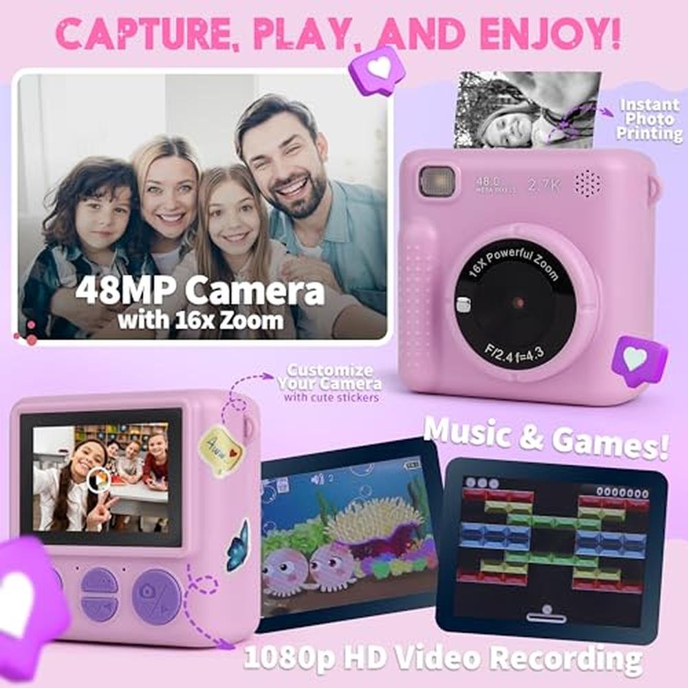 High-End Camera Journal Kit for Tweens – In Use