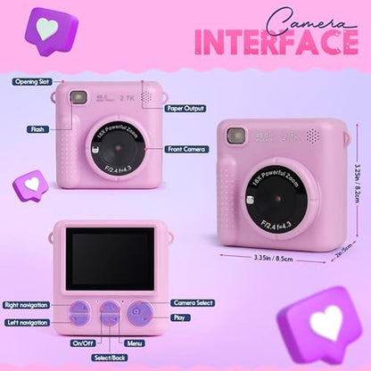 High-End Camera Journal Kit for Tweens – Packaging