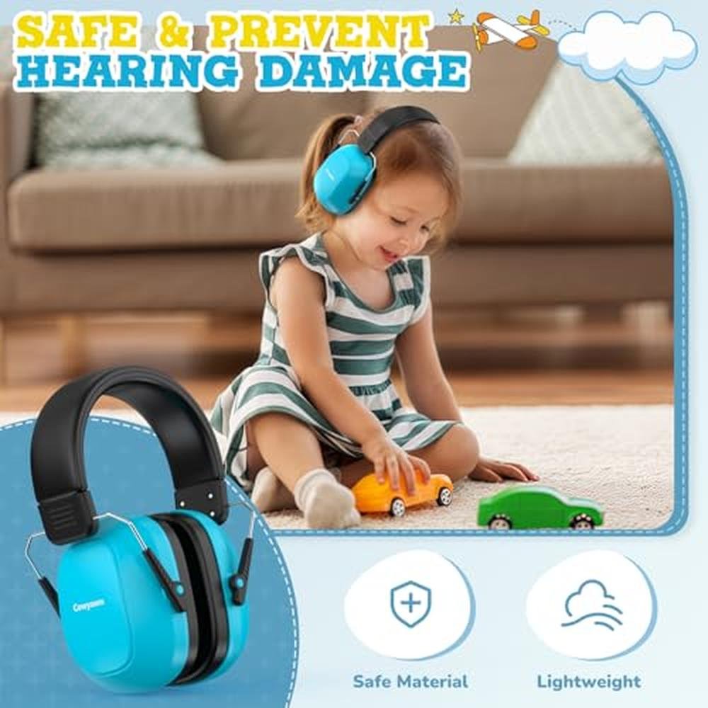 Ear Noise Cancelling Headphones – Close-up Detail