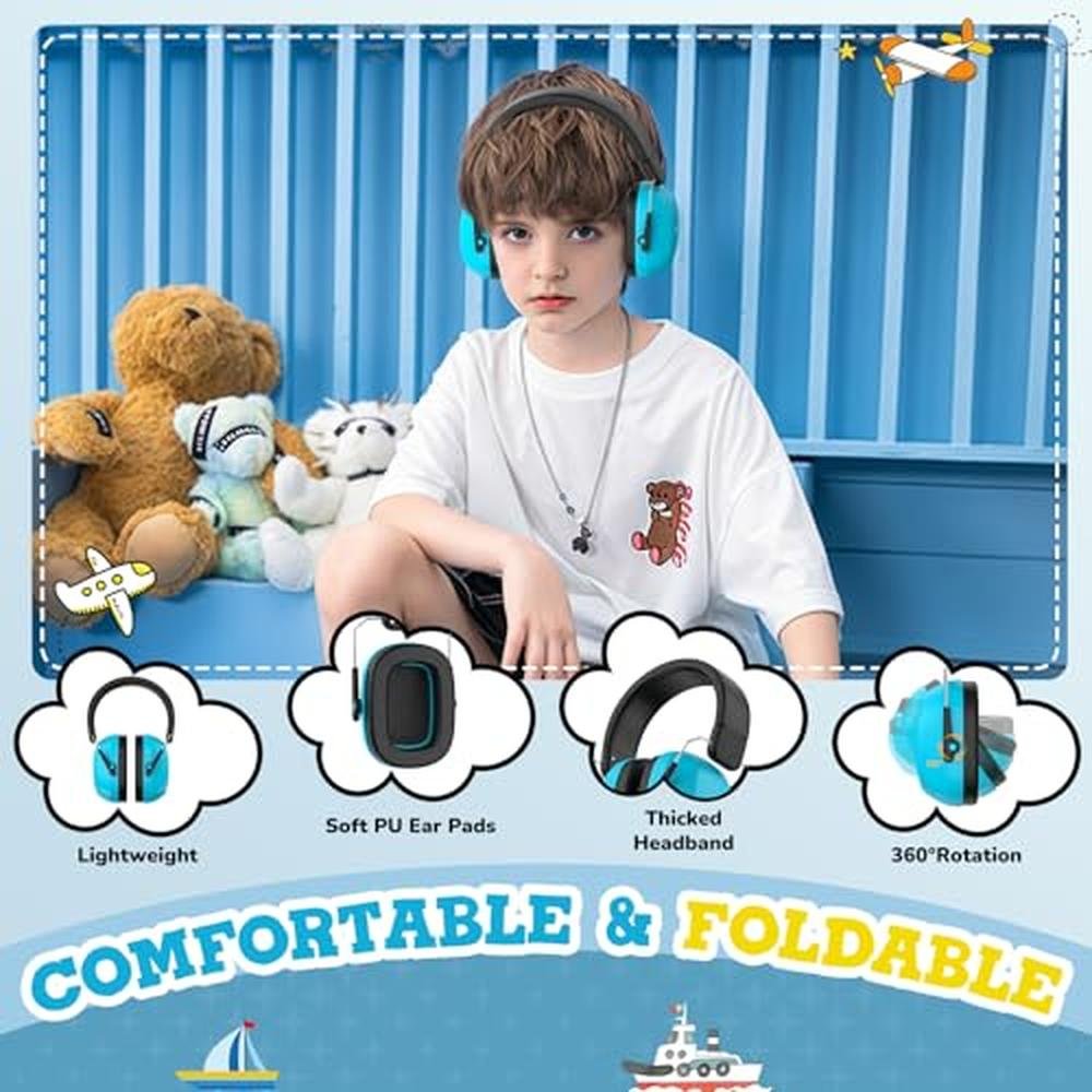 Ear Noise Cancelling Headphones – Packaging
