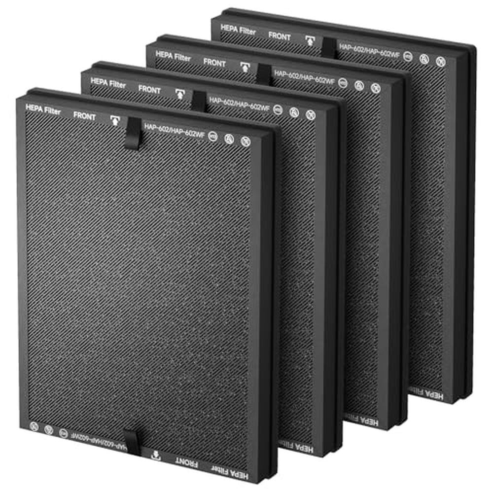 HAP602 Filter: ECOSELF HAP602WF Air Cleaner Purifier 3-in-1 – Front View
