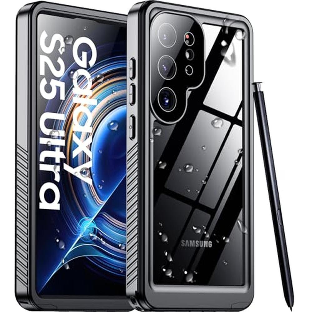 Galaxy S25 Ultra Case: Temdan Designed Military-Grade – Front View