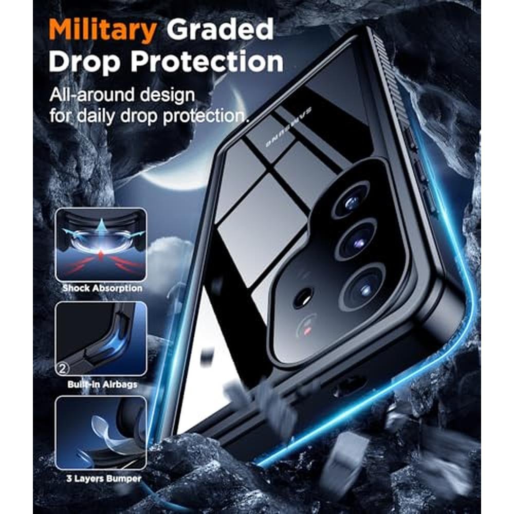 Galaxy S25 Ultra Case: Temdan Designed Military-Grade – In Use