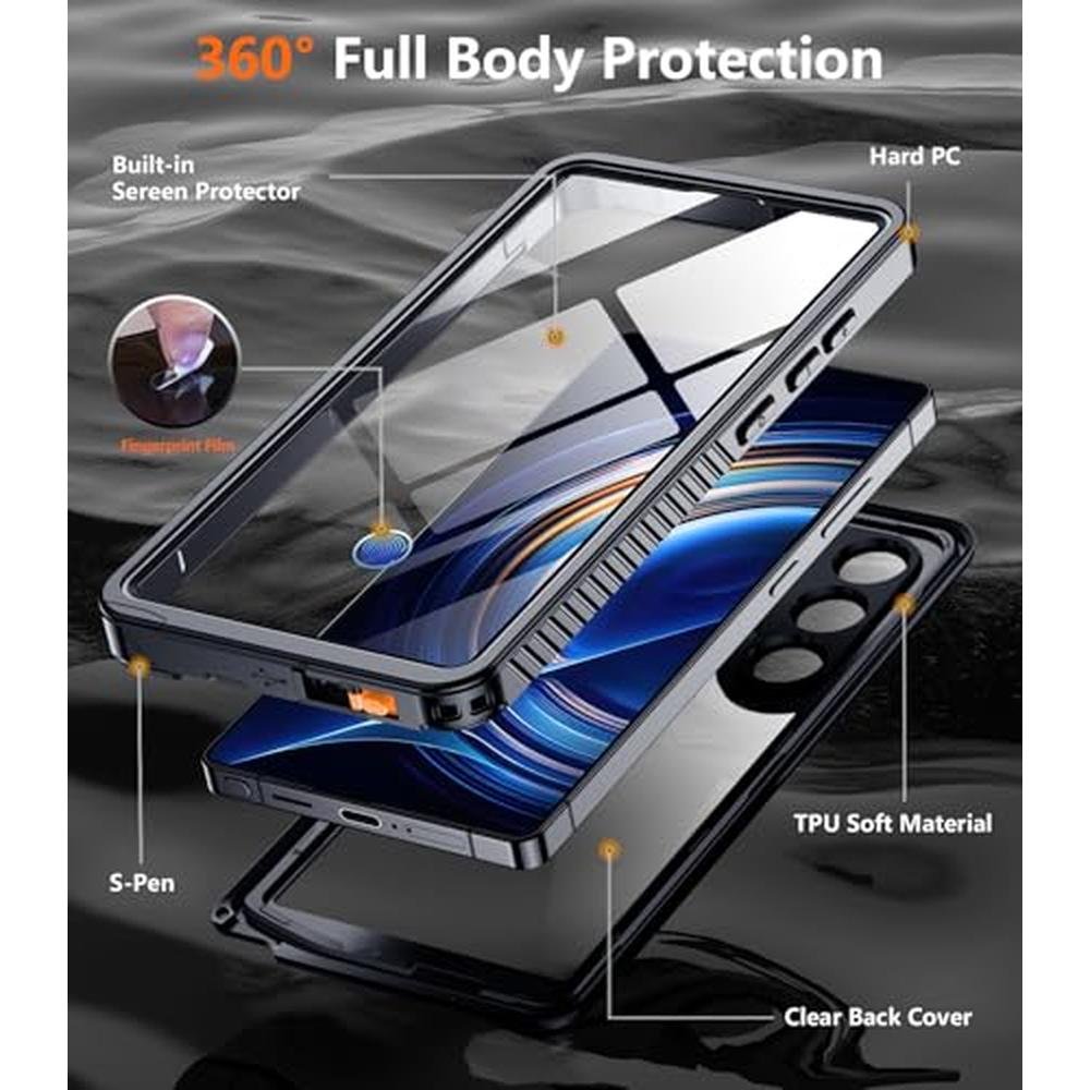 Galaxy S25 Ultra Case: Temdan Designed Military-Grade – Packaging