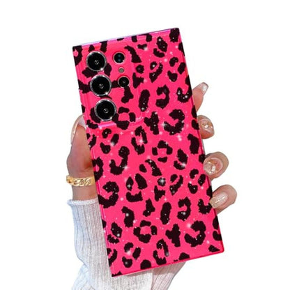 Galaxy S25 Ultra Case: TURYXIA Glitter Hot Pink – Front View