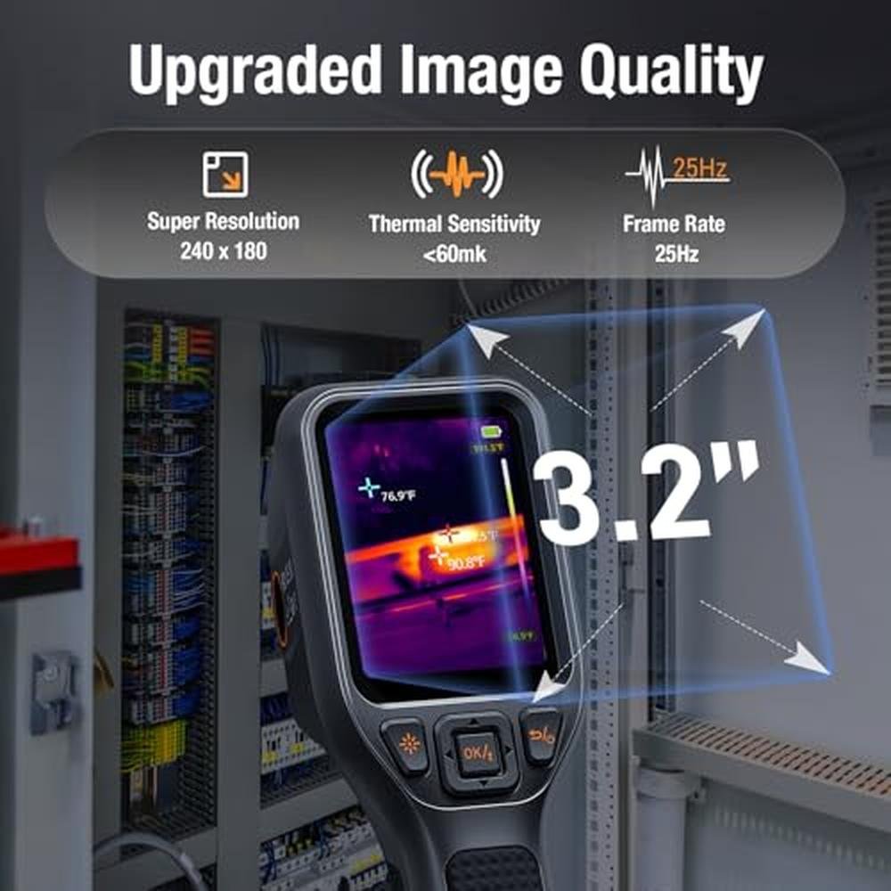 Teslong TTM120S Thermal Imaging Camera – Side View
