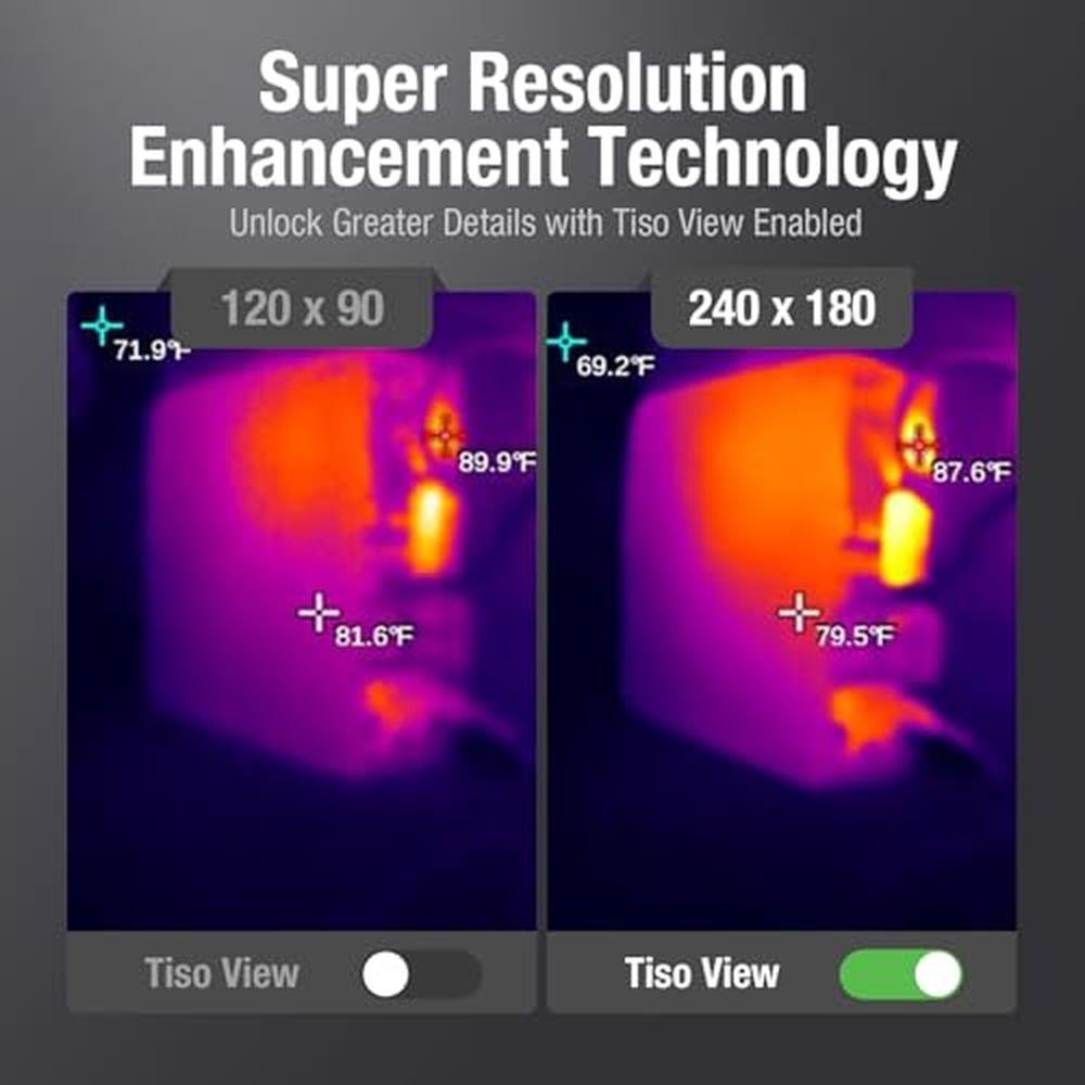 Teslong TTM120S Thermal Imaging Camera – Close-up Detail