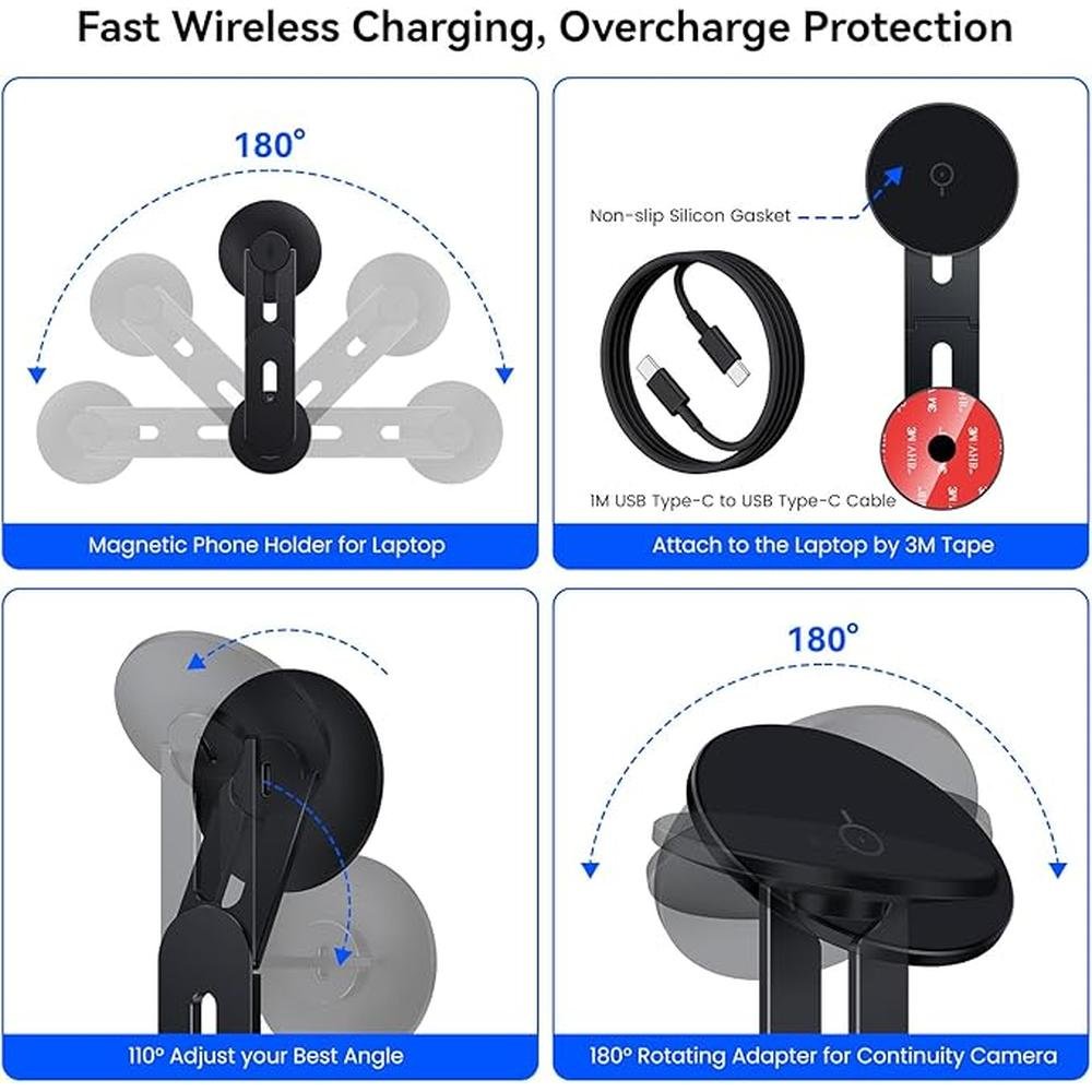 Phone Laptop: Magnetic Phone Stand 15W Fast Wireless – Packaging