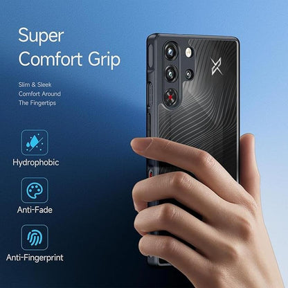 Case Red: Nubia Red Magic 10 Pro Hydrophobic Anti-Fade – In Use