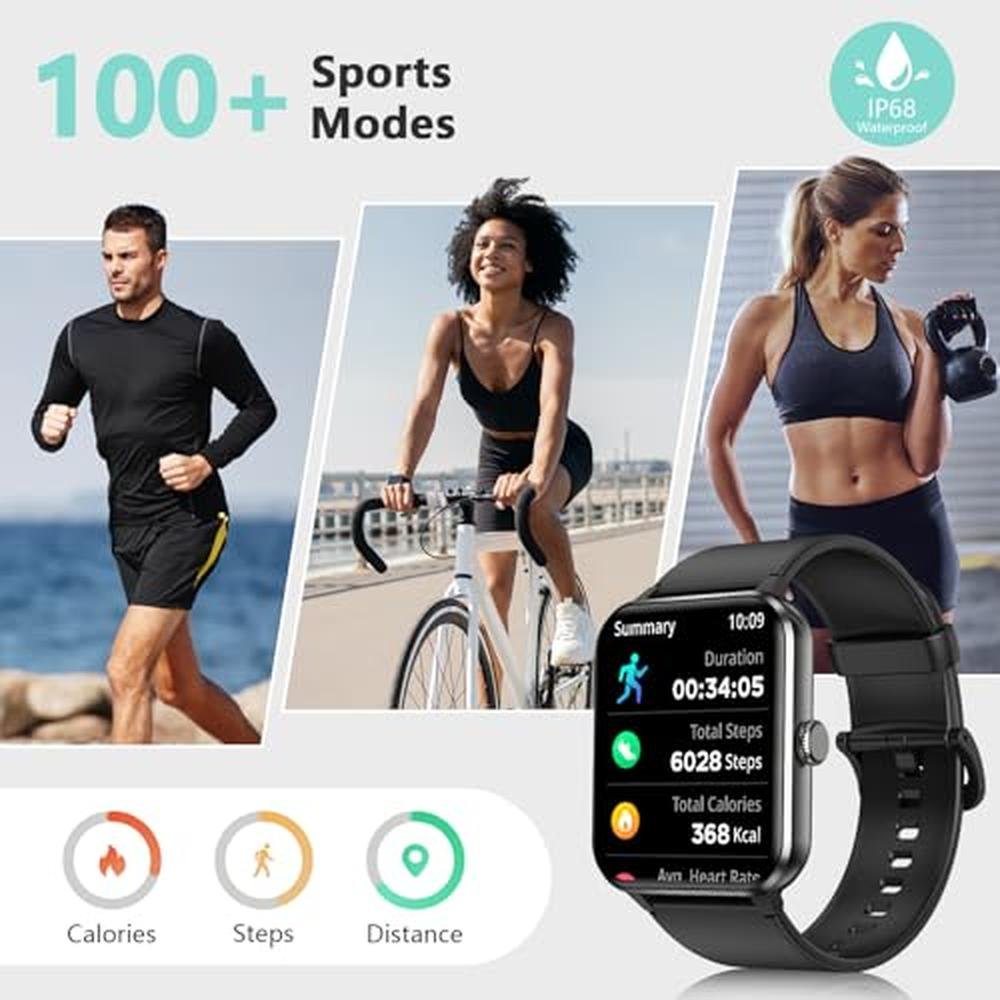 Watch Blackview 2025: Blackview Smart Watch with Heart Rate – Side View