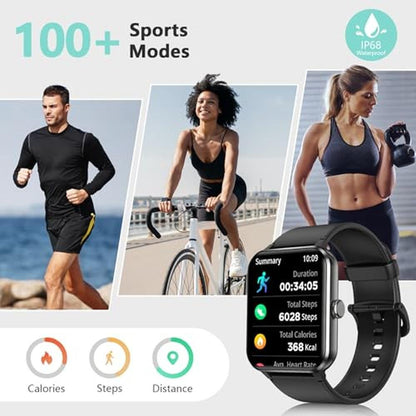 Watch Blackview 2025: Blackview Smart Watch with Heart Rate – Side View