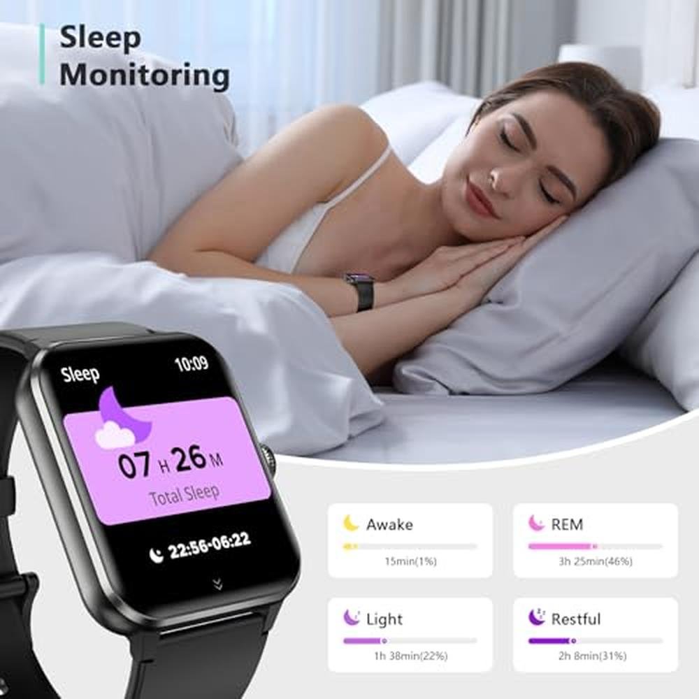 Watch Blackview 2025: Blackview Smart Watch with Heart Rate – Close-up Detail