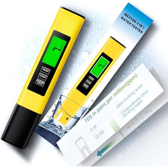 Accurate TDS Meter Digital Water Tester for Drinking Water – Front View
