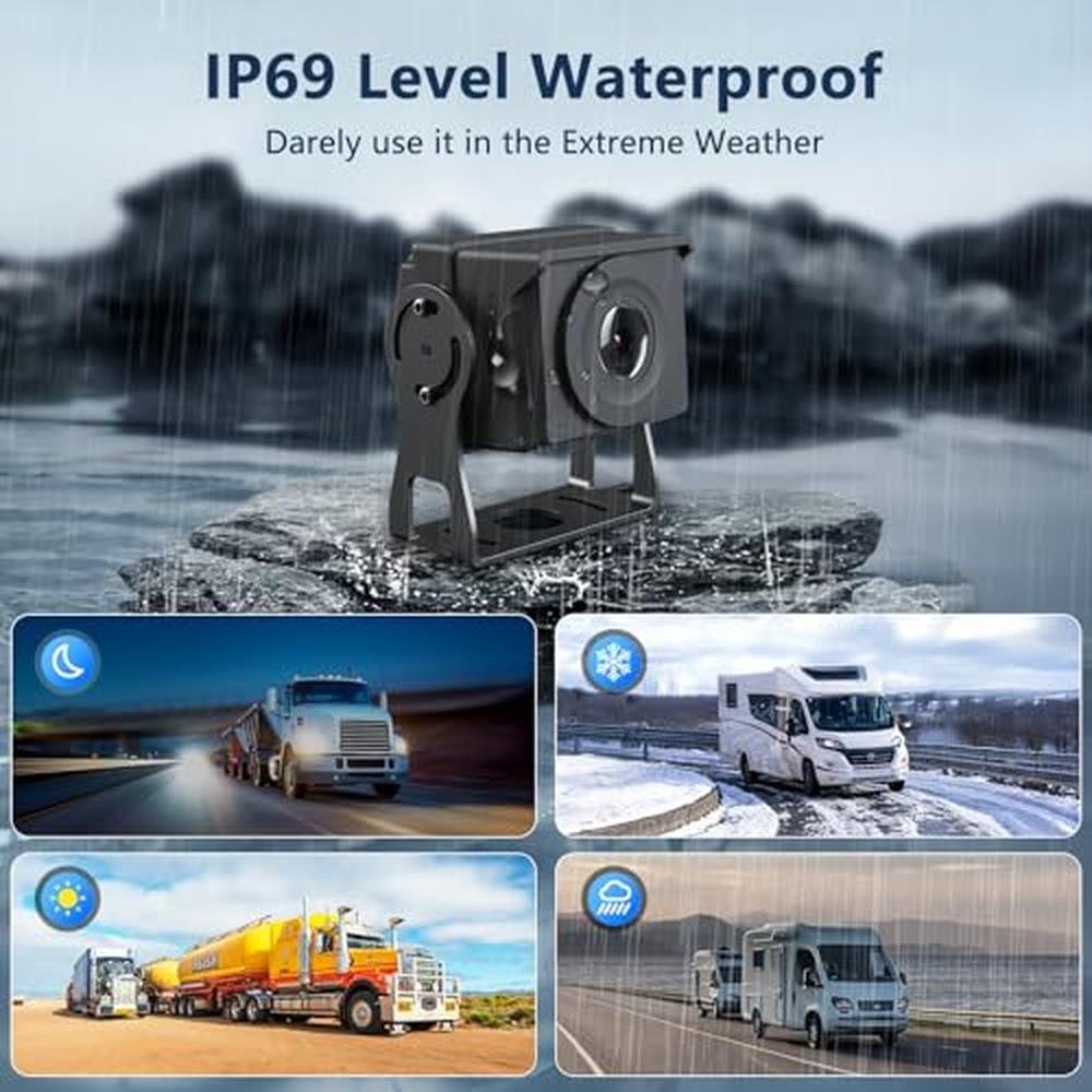 Backup Camera: 4 Channel System with 10.26 Inch Touchable – Packaging