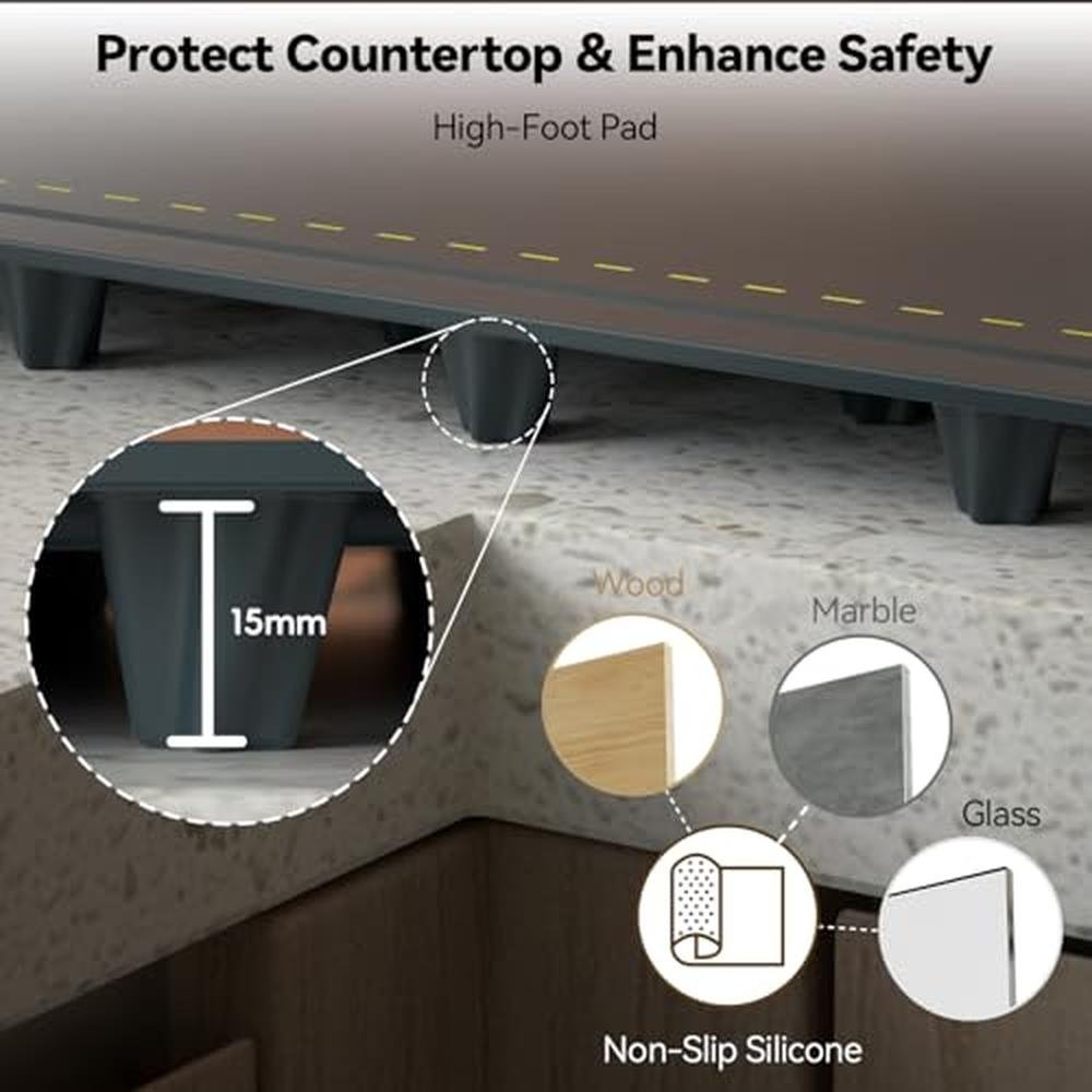 Warming Food Mat: Electric Warming Tray with 7-Level – Packaging