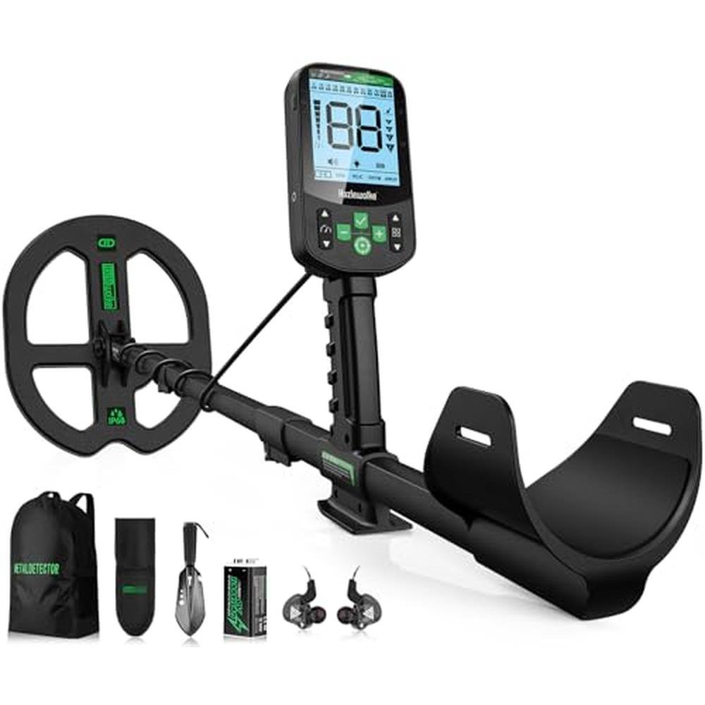 Detector Metal: 48 Max Deep Depth Metal Detector for Adults – Front View