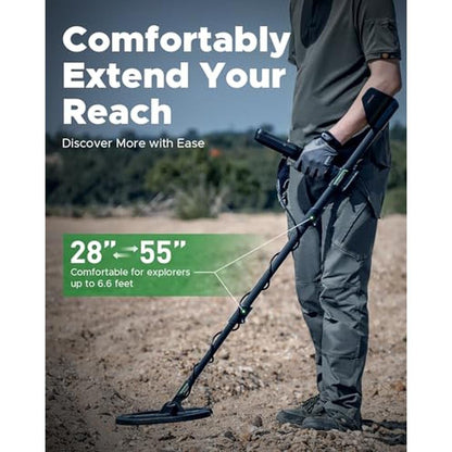 Detector Metal: 48 Max Deep Depth Metal Detector for Adults – Packaging