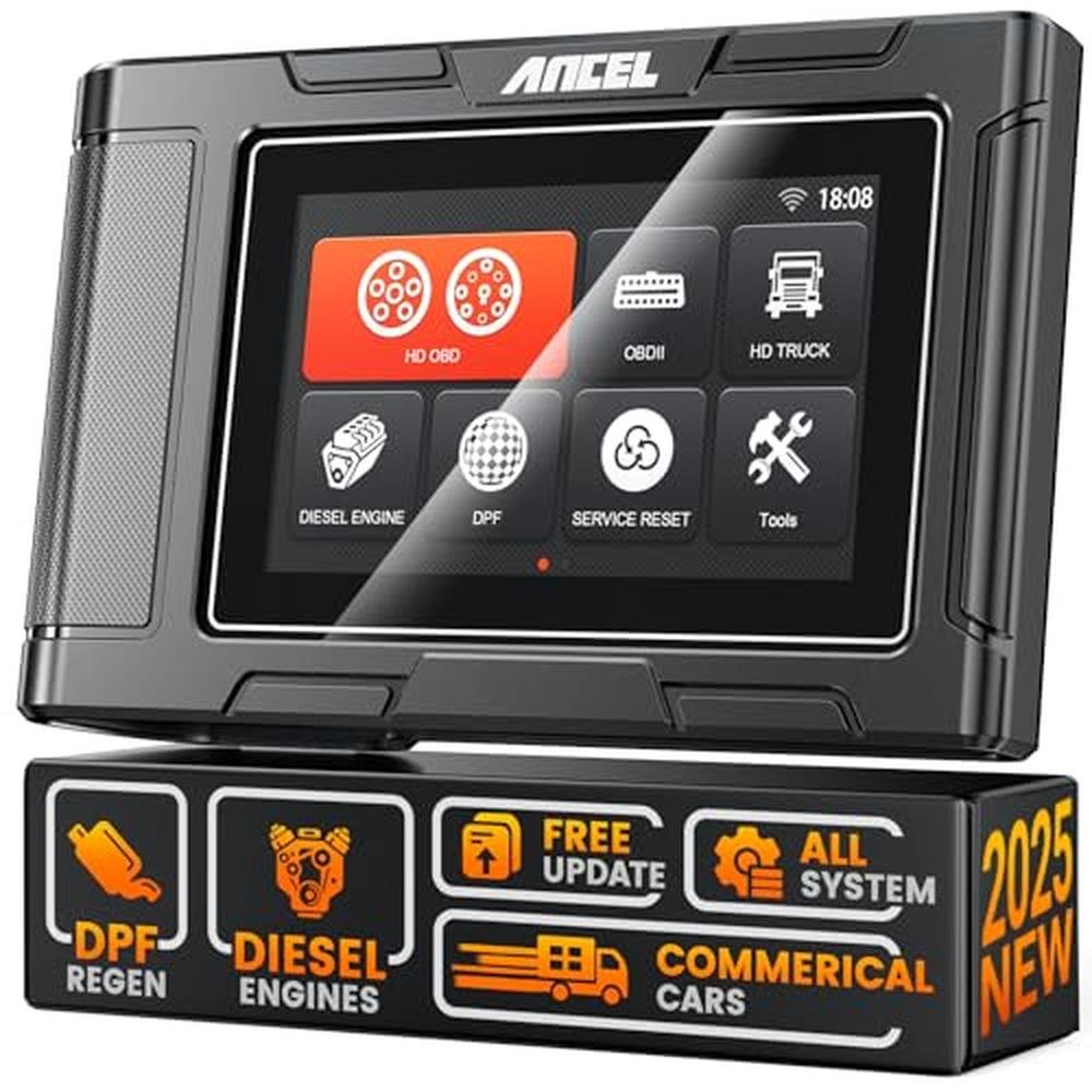 Truck Scanner: ANCEL HD3300 Plus+ DPF Reset Force Regen – Front View