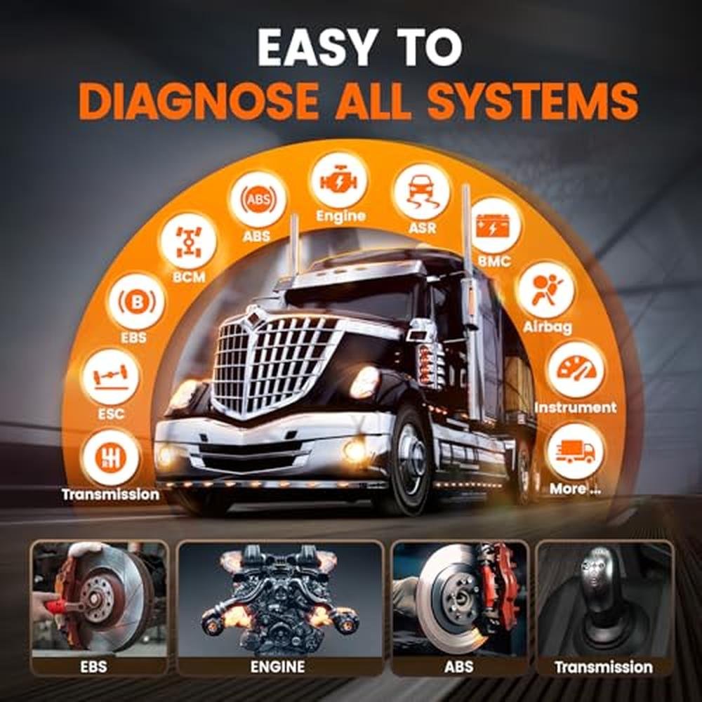 Truck Scanner: ANCEL HD3300 Plus+ DPF Reset Force Regen – Packaging