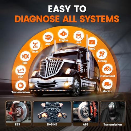 Truck Scanner: ANCEL HD3300 Plus+ DPF Reset Force Regen – Packaging