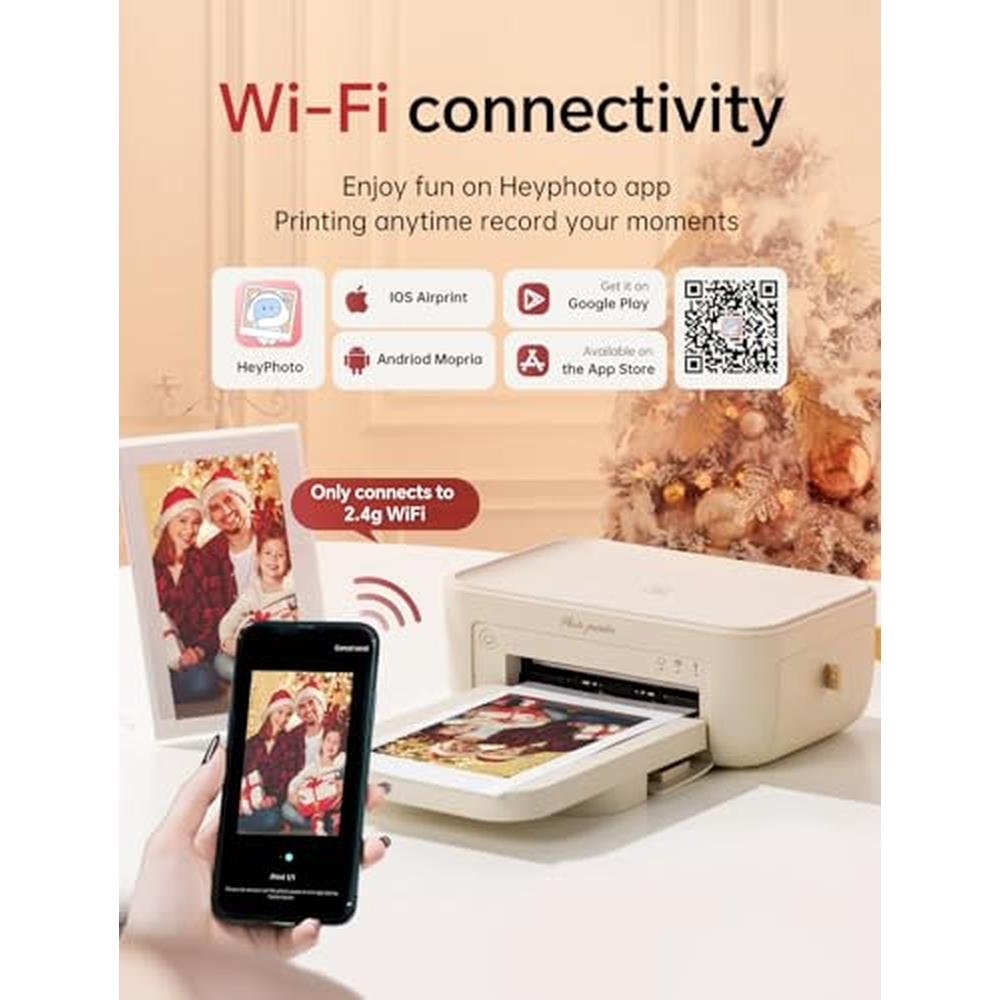 Photo Printer: HPRT CP4100 4x6 Portable Instant Picture – In Use